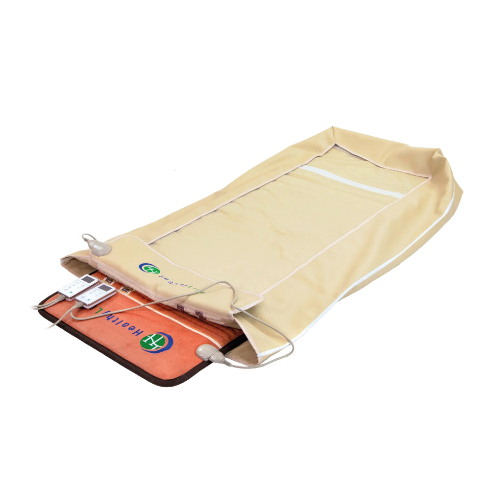 HealthyLine TAO Series 360 Wrap Set, Infrared heating wrap for pain relief, TAO 360 Wrap Set HealthyLine review, Best full-body infrared therapy wrap, HealthyLine wrap for back and joint pain, Tourmaline and amethyst infrared wrap, Far infrared therapy wrap set, Detox and wellness heating wrap, Natural stone therapy body wrap, HealthyLine 360 wrap set for muscle recovery