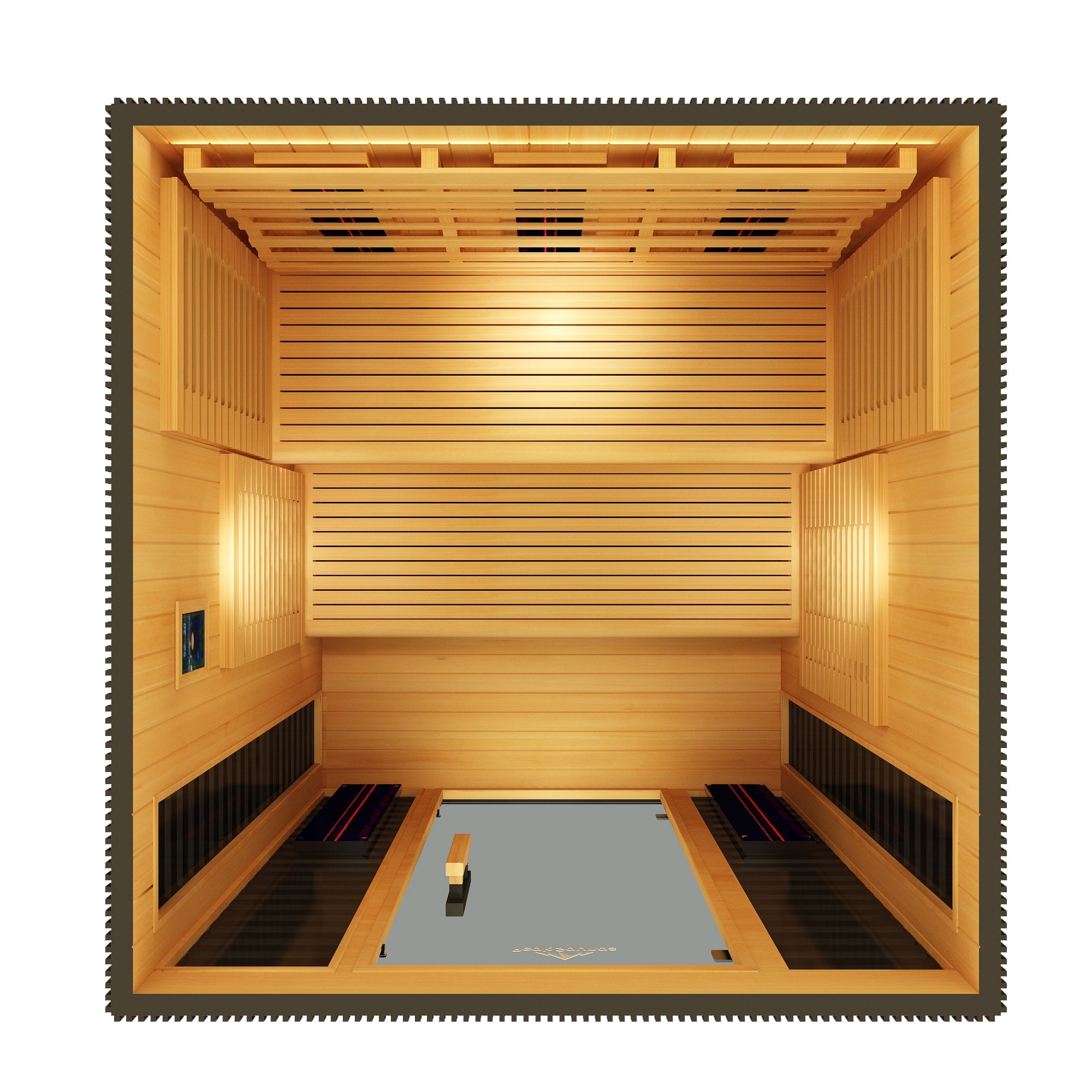 Peak Saunas Kilimanjaro 5-Person Outdoor Full Spectrum Infrared Sauna with Smart WiFi App Control
