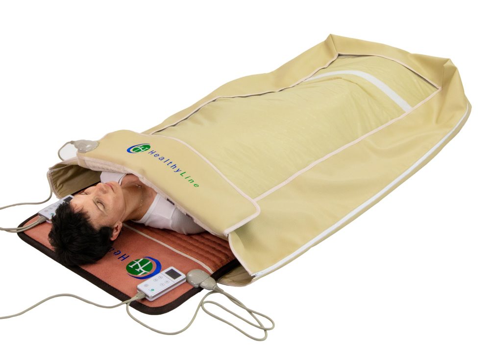 HealthyLine TAO Series 360 Wrap Set, Infrared heating wrap for pain relief, TAO 360 Wrap Set HealthyLine review, Best full-body infrared therapy wrap, HealthyLine wrap for back and joint pain, Tourmaline and amethyst infrared wrap, Far infrared therapy wrap set, Detox and wellness heating wrap, Natural stone therapy body wrap, HealthyLine 360 wrap set for muscle recovery
