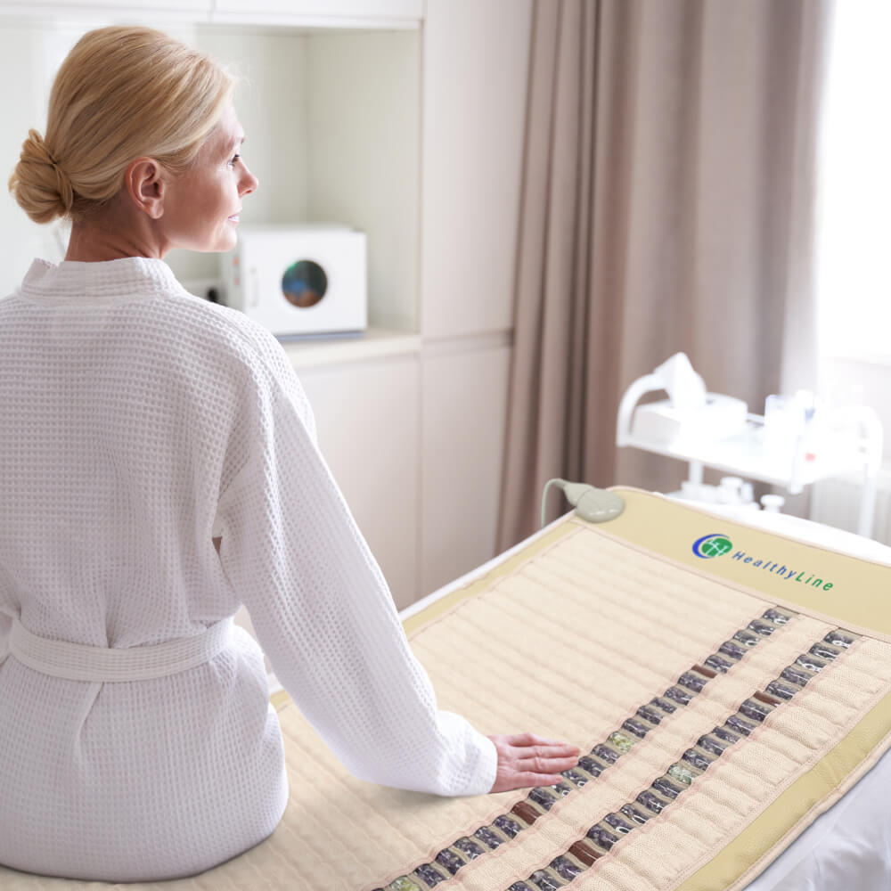 Infrared Heating Mats, HealthyLine Infrared Mat, SOFT Series Heating Mat, Far Infrared Heating Pad, Infrared Therapy Mat, Natural Pain Relief Mat, HealthyLine SOFT Series, Infrared Wellness Mat, Heated Therapy Mat, Far Infrared Heat Pad