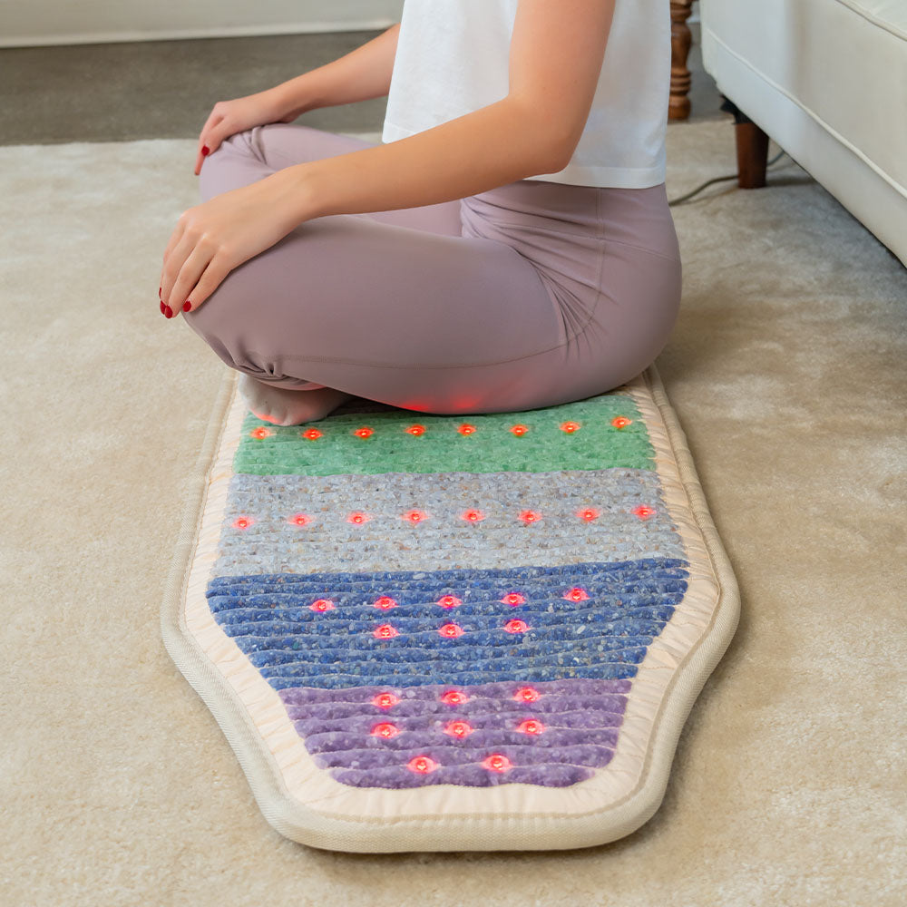 PEMF Infrared Heating Mat, Chakra Healing Mat, Rainbow Chakra Series, HealthyLine Heating Mat, PEMF Therapy Mat, Infrared Heating Therapy, Chakra Healing Therapy, PEMF for Pain Relief, Infrared Wellness Mat, Natural Pain Relief Mat