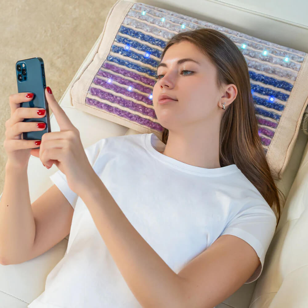 The HealthyLine Rainbow Chakra Series | PEMF Infrared Heating Mats