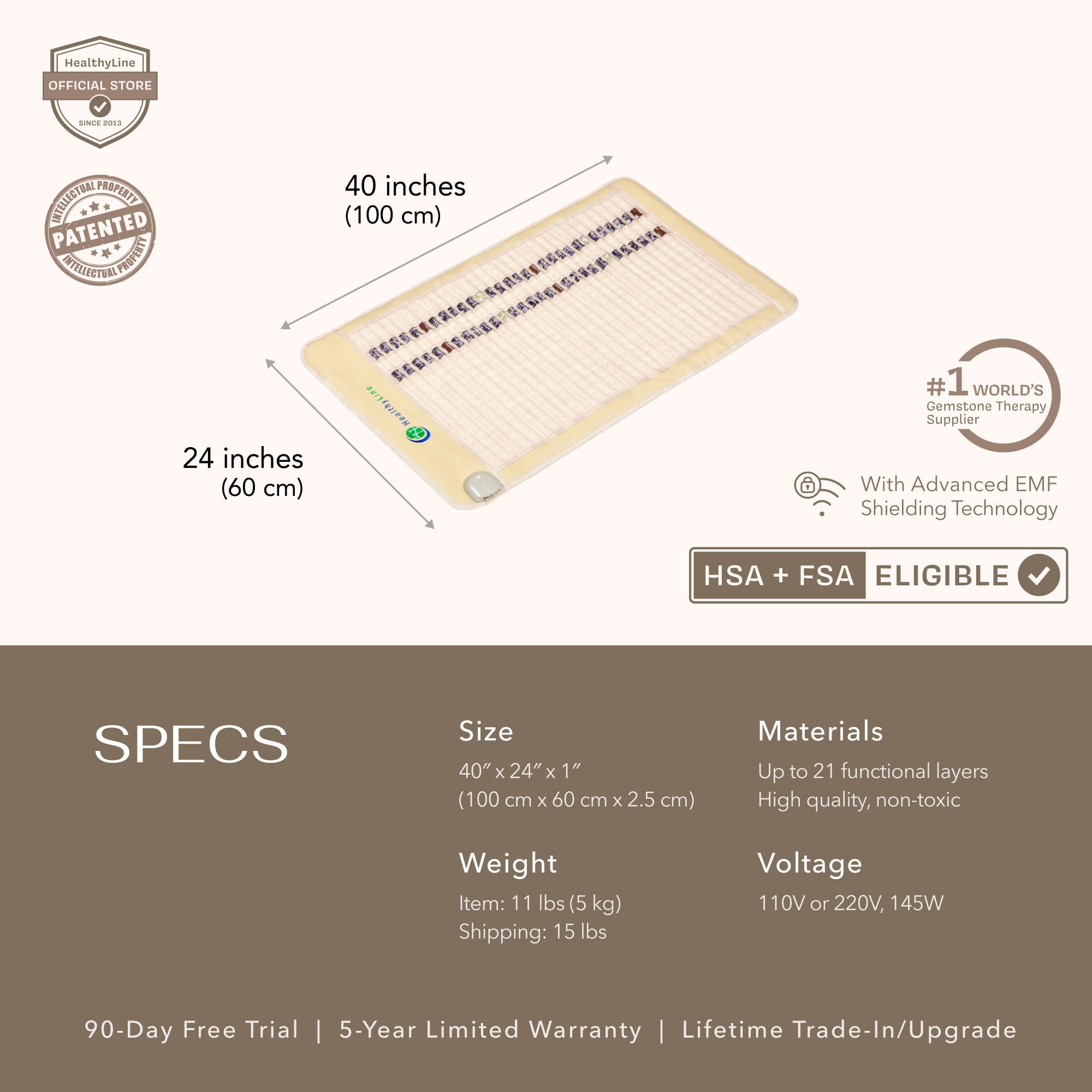 Infrared Heating Mats, HealthyLine Infrared Mat, SOFT Series Heating Mat, Far Infrared Heating Pad, Infrared Therapy Mat, Natural Pain Relief Mat, HealthyLine SOFT Series, Infrared Wellness Mat, Heated Therapy Mat, Far Infrared Heat Pad