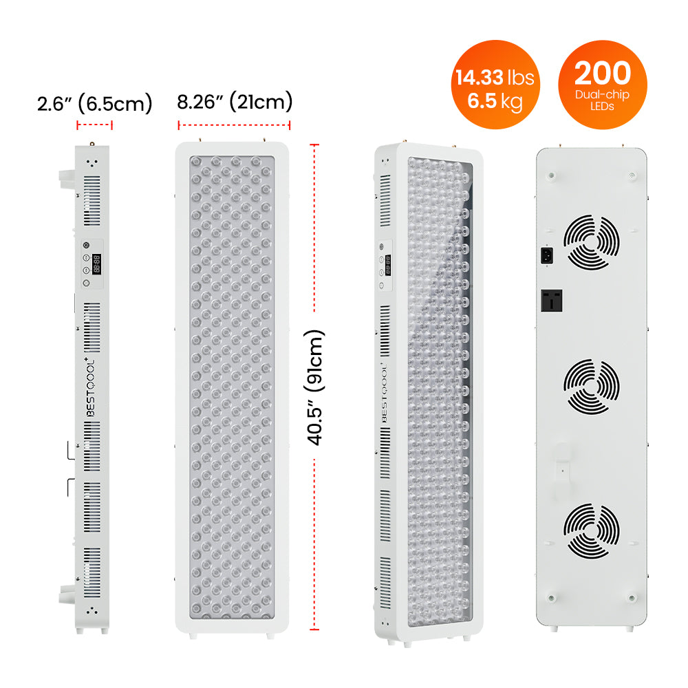 Bestqool Pro Series - Pro200 Full-Body - Red Light Therapy Panel