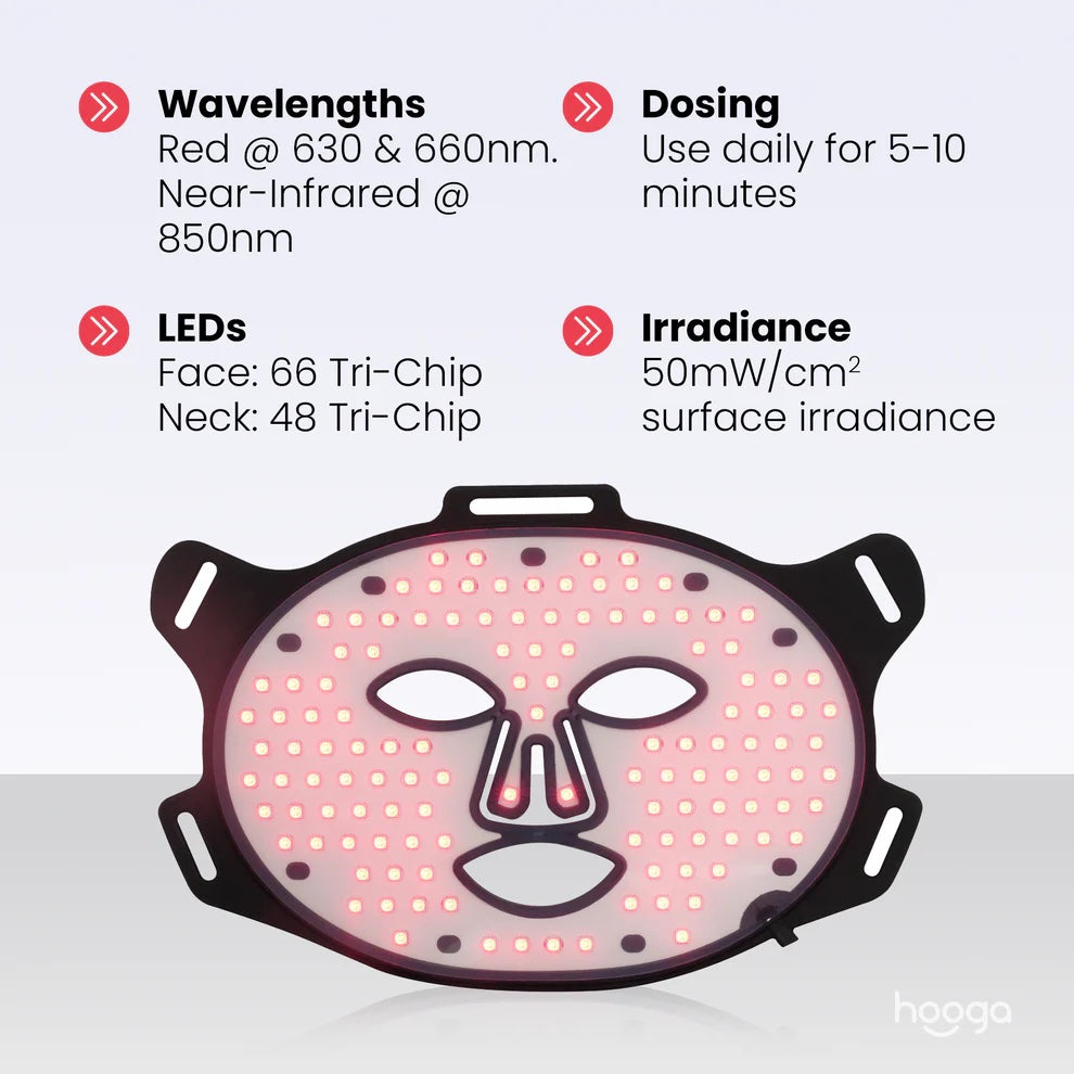Hooga Red Light Therapy Mask