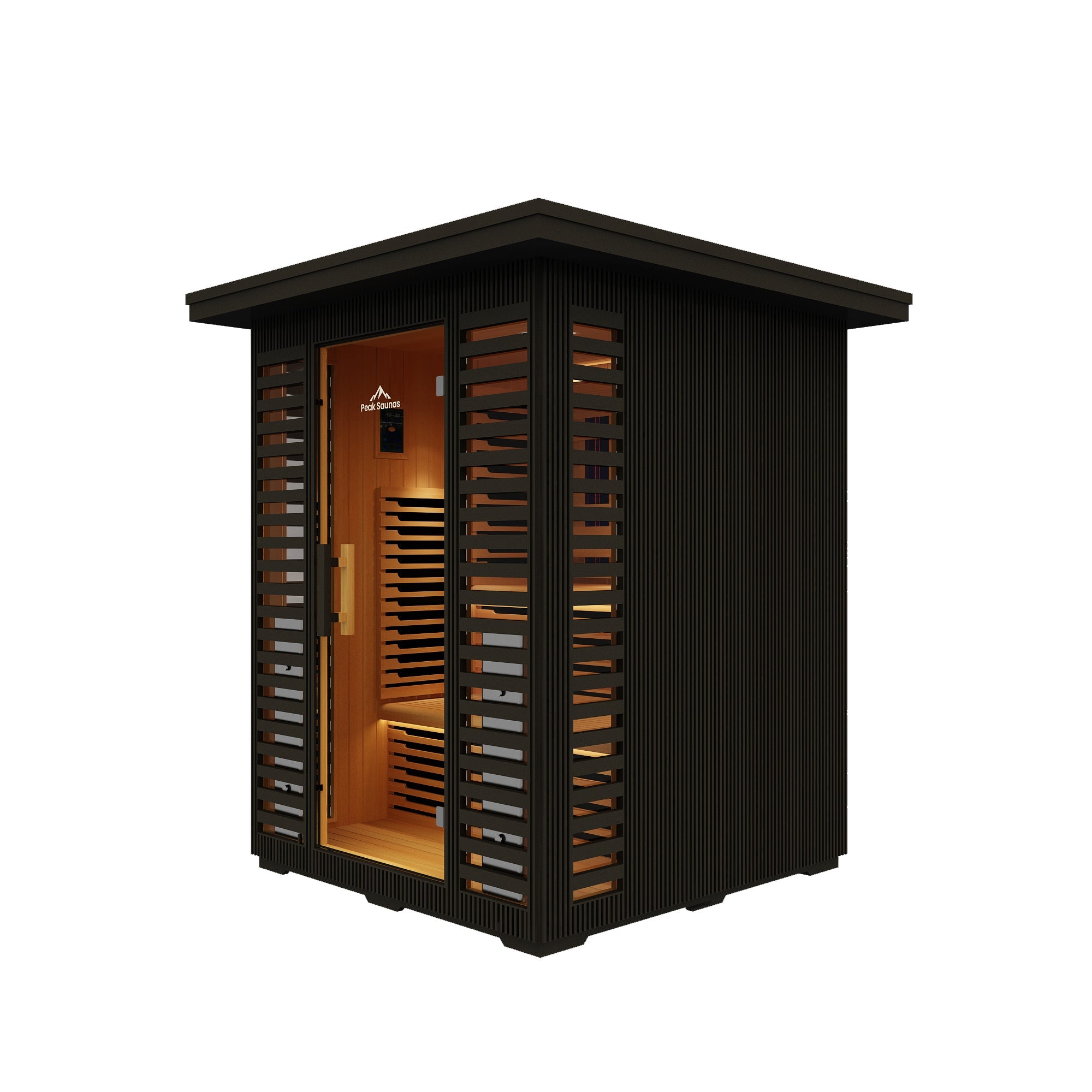 Peak Saunas Kilimanjaro 5-Person Outdoor Full Spectrum Infrared Sauna with Smart WiFi App Control