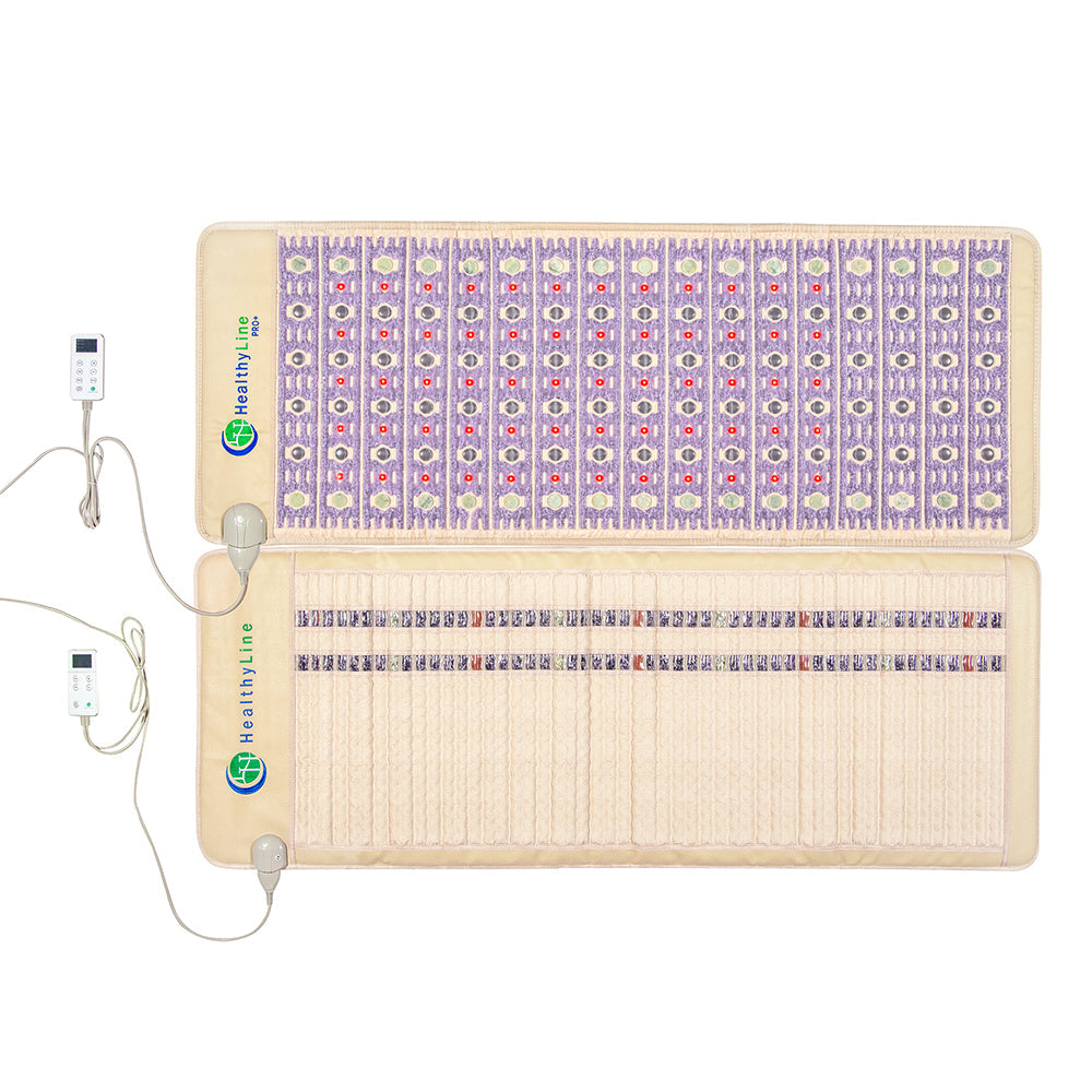HealthyLine TAJ 360 Wrap Set, Infrared heating pad wrap, TAJ Series 360 detox wrap, Full body PEMF therapy mat, Far infrared PEMF wrap, HealthyLine 360 wrap for pain relief, Tourmaline jade amethyst wrap, 360 wrap set for muscle recovery, Best PEMF therapy wrap 2025, Infrared and PEMF wellness device
