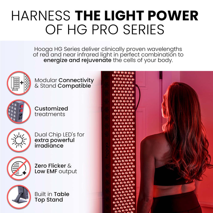 Red Light Therapy Panel, Hooga PRO300, Infrared Therapy Device, Red Light Therapy Benefits, Best Red Light Therapy Panel, Pain Relief Red Light, LED Light Therapy for Skin, Full Body Red Light Therapy, Hooga Light Therapy Panel, Non-invasive Pain Treatment.