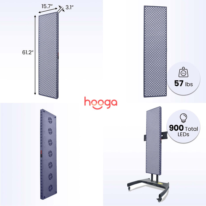 Hooga - Pro4500 Full Body Red Light Therapy Panel