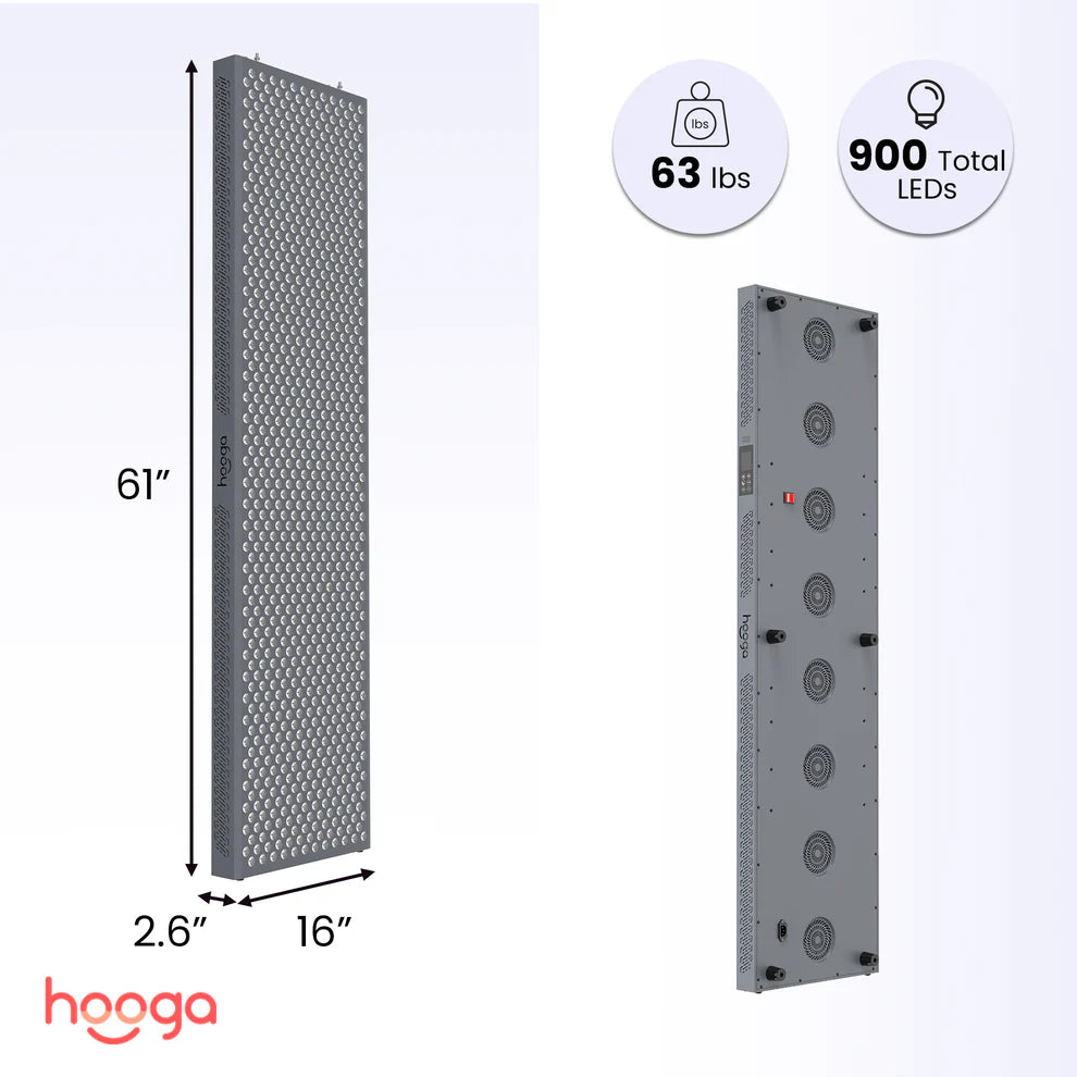 Hooga - ULTRA4500 Red Light Therapy - Infrared Light Therapy Panel