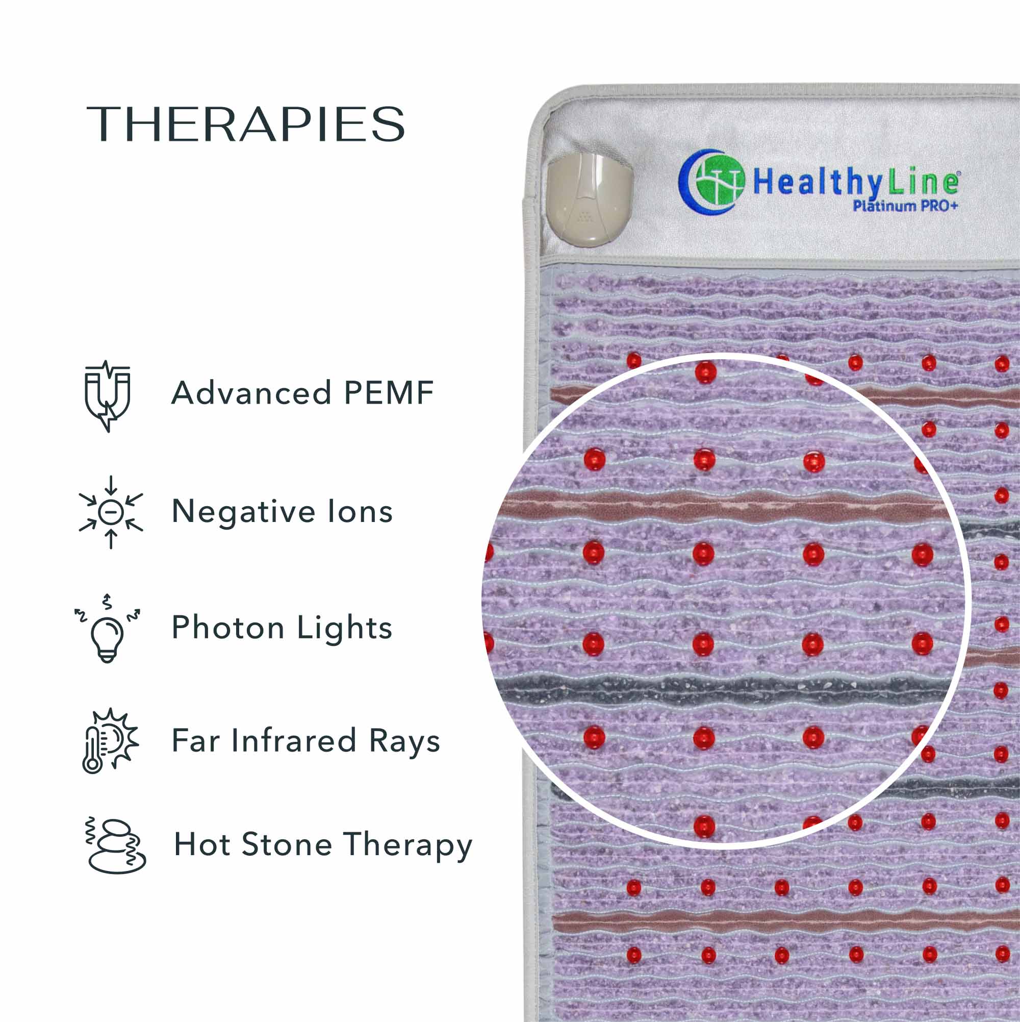 Infrared Heating Wrap, HealthyLine Platinum 360 Wrap, Full Body Infrared Therapy, PEMF Therapy Wrap, Platinum Series HealthyLine, Far Infrared Mat for Pain Relief, 360 Wrap Set for Detox, Infrared PEMF Mat Set, HealthyLine Full Body Mat, Advanced Heat Therapy Wrap