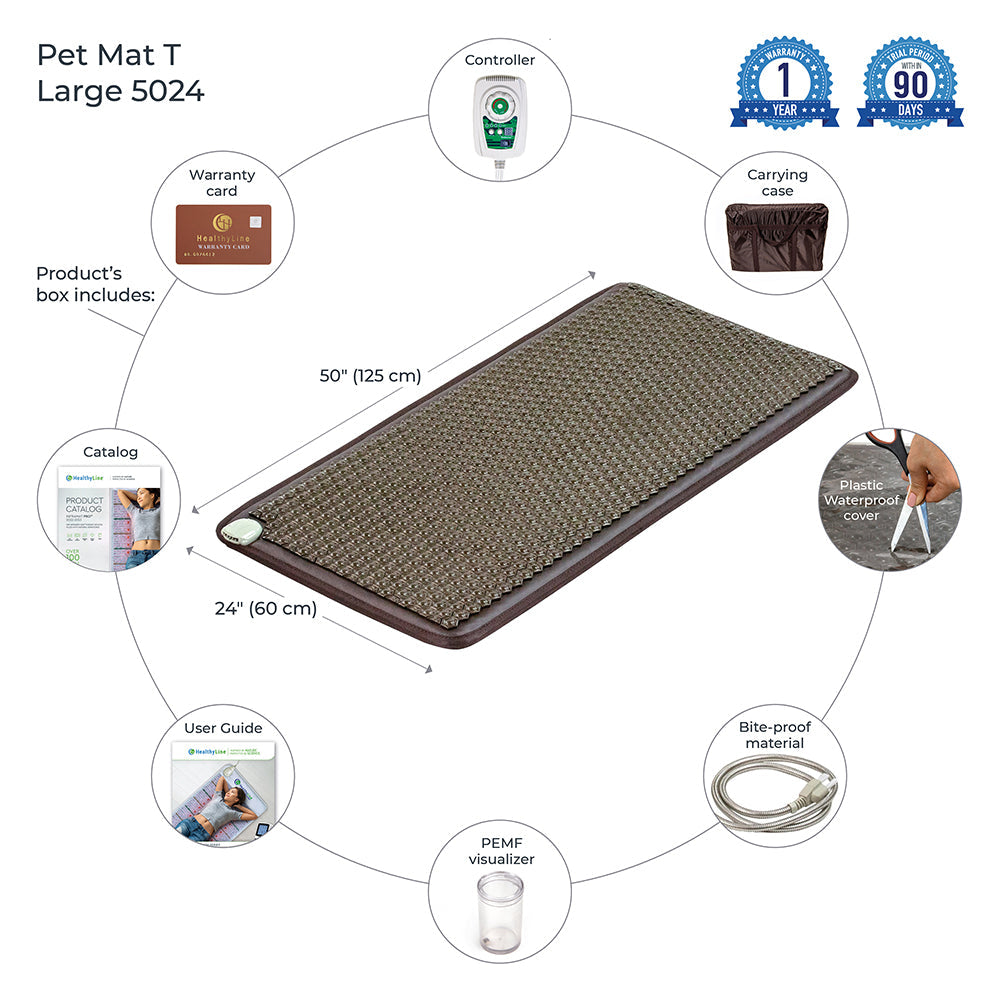 Pet-Mat™ T Large 5024 Firm | PEMF InfraMat Pro®