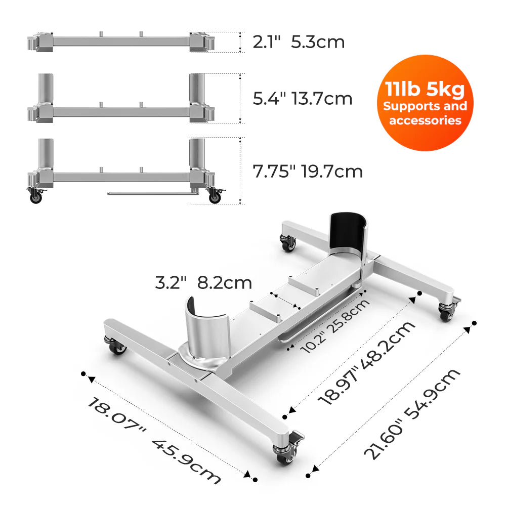 Bestqool - Adjustable Mobile Stand